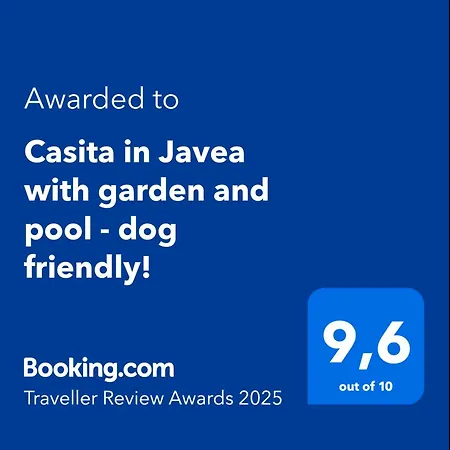 Casita In With Garden And Pool - Dog Friendly! * Javea